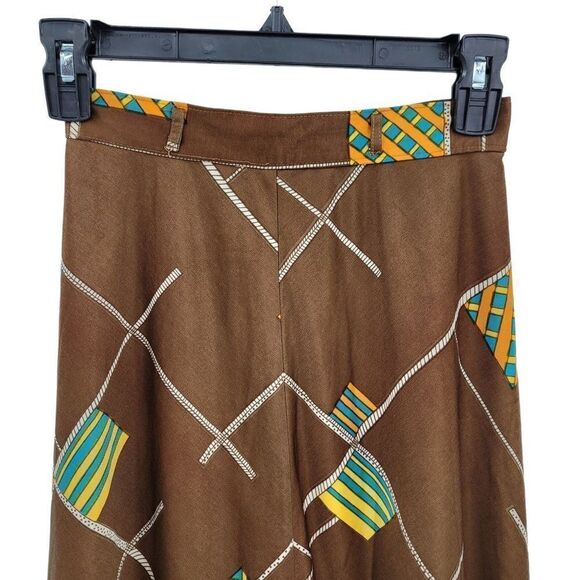 Vtg 70's Girls Skirt Sally Nightmare Before Christmas Holly Hobby Brown Sz 8 - Picture 6 of 10